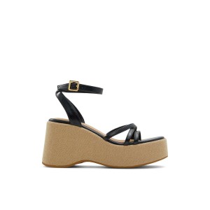 Sandalias Call It Spring Syndy Mujer Negros | FTG137069