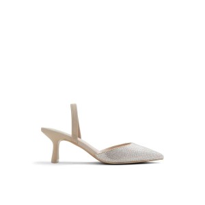 Tacones Call It Spring Zaydan Low-mid Mujer Beige | GEL037521