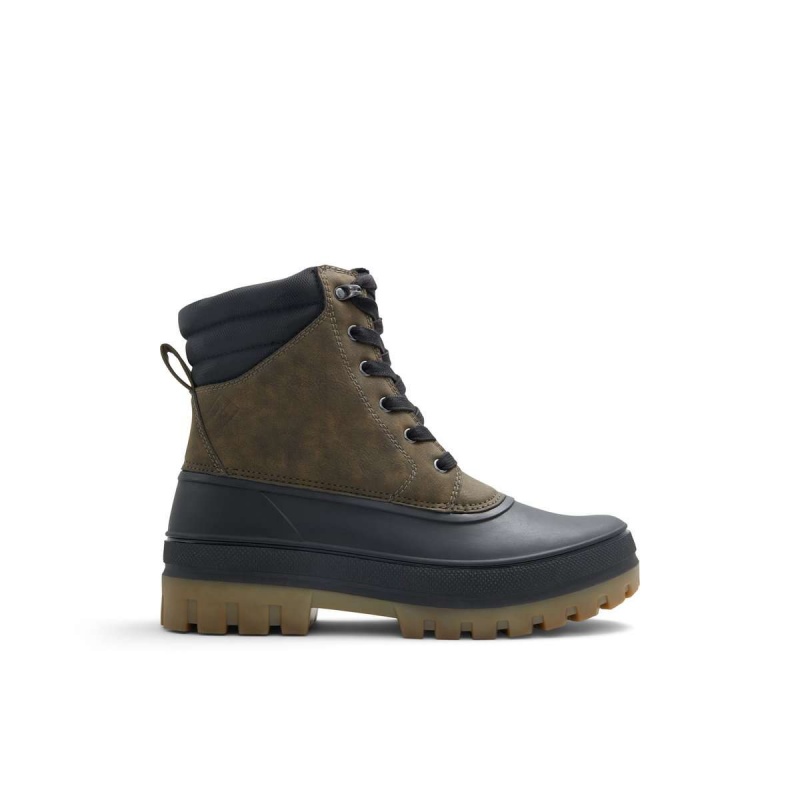 Botas Call It Spring Bellyard Hombre Kaki | UPR149368